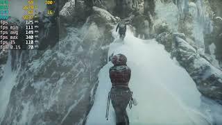 RX 7600 + Ryzen 7 5800X - Rise of the Tomb Raider: 20 Year Celebration - 1080p high settings