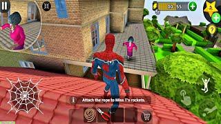 Scary Teacher 3D Playing as Spiderman and Prank All Day New Chapter Update!