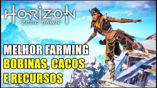 Horizon Zero Dawn: Como conseguir MUITOS cacos e as MELHORES bobinas do jogo