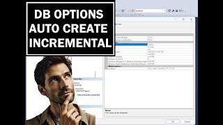 DB Options: Auto Create Incremental Statistics ON
