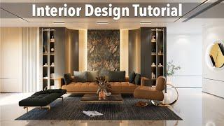 How To make Interiors in blender - Tutorial ( Free Models)