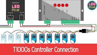 RGB WS-2811 | T-1000S | 5V 5A CONNECTION and prices