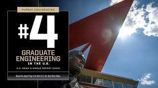 Purdue Engineering Graduate Program ranked No. 4