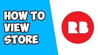 How To View Store on Redbubble