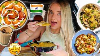 Eating Indian Food Mukbang! Vegetarian Dishes I've NEVER Tried Before