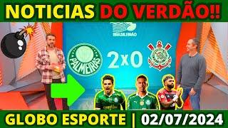 PALMEIRAS 2X0 C0RINTHIANS | VERDÃO AFUNDA CORINTHIANS EM CRISE 02/07/2024