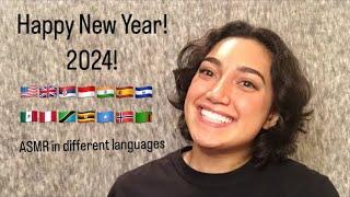 Happy New Year ASMR Different Languages 