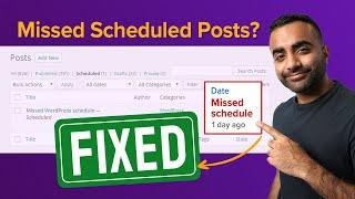 How to Fix Missed Scheduled Post Error on WordPress