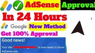 Google AdSense Approval Paid Methed Free (100%)  Aproval In Just 13 DaYs.