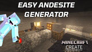 Create Andesite Generator Tutorial | Create Above and Beyond