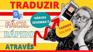 [COM CELULAR]Como Traduzir Fácil E Rápido O Site Yandex Toloka (Duas Formas)