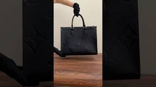 LV OnTheGo MM Black Monogram M45595 #lvbag #lv #lvlover #lvaddict #luxurybag #shorts