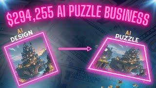 MAKE MONEY ONLINE selling AI PUZZLE with FREE AI TOOLS