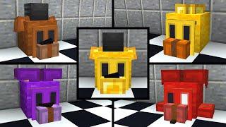 Building Every FNAF 1 Animatronic in Minecraft! (Java Edition)