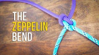 How to Tie the Zeppelin Bend (TWO WAYS) in 60 SECONDS!! | How to Tie Two Ropes Together