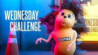 Wednesday Addams Dance Challenge  Epic dance by Joumee the Hedgehog! | #dance #wednesdayaddams