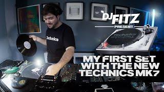 DJ Fitz - My first set with the new Technics S1200-MK7 - September 2023