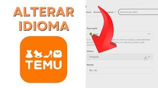 COMO ALTERAR IDIOMA NO SITE DA TEMU | PASSO A PASSO!