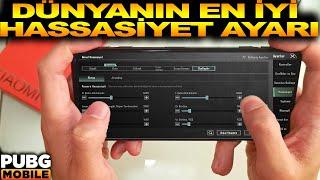 DÜNYANIN EN İYİ HASSASİYET AYARLARI GELDİ!! - PUBG MOBİLE