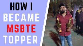 How I Became MSBTE Topper ! 5 Golden Rules for MSBTE exam | Degree & Diploma 2020 Exam Tips