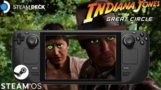 Indiana Jones and the Great Circle Steam Deck Gameplay #steamdeck #indianajonesandthegreatcircle