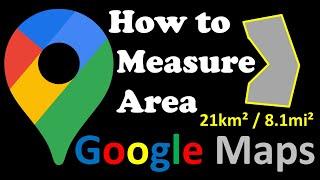 Google Maps how to measure area