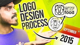 How I Designed My First Logo (Complete Logo Design Process Explained)