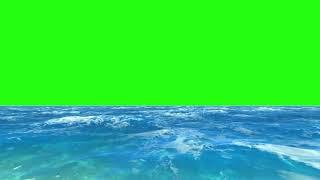 SEA , OCEAN green screen