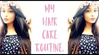 My hair care routine!  + How I do hair spa at home? (Home remedies) + Hair care tips!