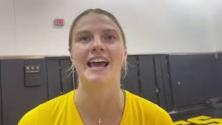 Iowa women's basketball's Callie Levin: Freshman class chemistry has been great from the start