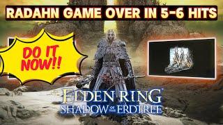 Elden Ring DLC - IMPENETRABLE THORNS BUILD, Radahn Kill, INSANELY BROKEN