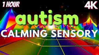 Autism Sensory Soothing Visual Therapy  Orange Particles  30 Minutes v720P mp4