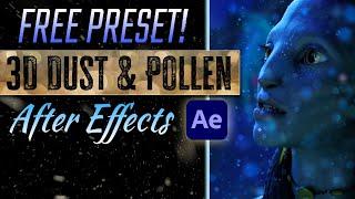 FREE Floating Dust / Pollen / Bokeh Effect - After Effects