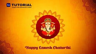 Ganesh Chaturthi motion graphics | Ganesh Chaturthi after effects templates