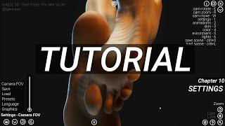 Full Tutorial - HAELE 3D - Feet Poses Pro - Drawing References