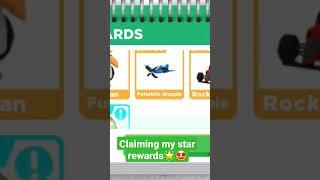 claiming my star rewards in adopt me! #adoptme #roblox