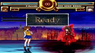 Mugen (Normal Match) - P Satsuki (1p) vs Oni Miko Reimu (1p)