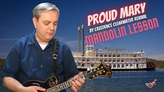 Proud Mary (C.C.R.) – Mandolin Lesson #rockpopmandolin