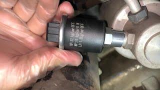 How to replace A/C pressure switch  | VW GOLF MK3 | [4K]