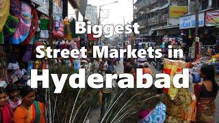 Top 5 Local Markets for Shopping in Hyderabad | Street Shopping | Telugu Bucket