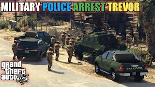 GTA 5 | Military Police Arrest Trevor | Military Convoy | Game Loverz