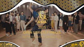 ILHC ASIA 2025 Open Strictly Lindy Hop Finals with BG Band Swingtet