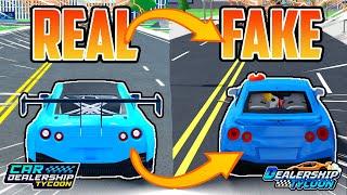 I Played *FAKE* Car Dealership Tycoon!! Then This Happened.....!