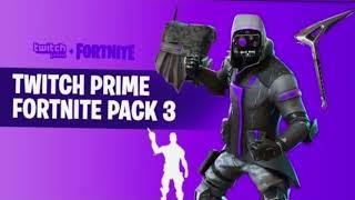 New Fortnite Skin Twitch Prime #3 FREE ! *LEAKED*