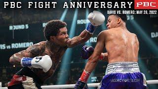 Gervonta Davis Scores a Highlight Reel KO Over Rolando Romero | PBC Fight Anniversary