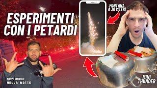 ESPERIMENTI con i PETARDI: Facciamo VOLARE i FUOCHI D'ARTIFICIO e i FOTOFLASH con i PETARDI!