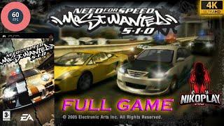 Need for Speed: Most Wanted 5-1-0 - Full Game , Longplay, 4K HD - No Commentary 