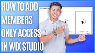 How to Add Members Only Access in Wix Studio [Quick Guide]