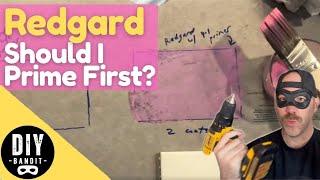 ️ Should I Dilute Redgard & Prime First Before Applying to Cement Board? Here's a DIY Test to Help