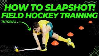 How To Slapshot! | Field Hockey Training Tutorial